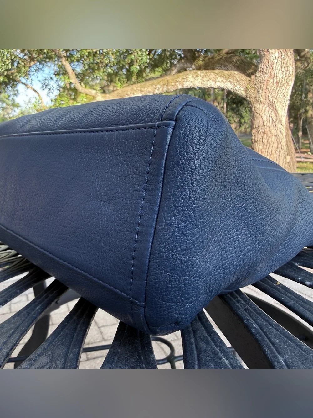 Kate Spade Highland Place Bria Bag in French Navy